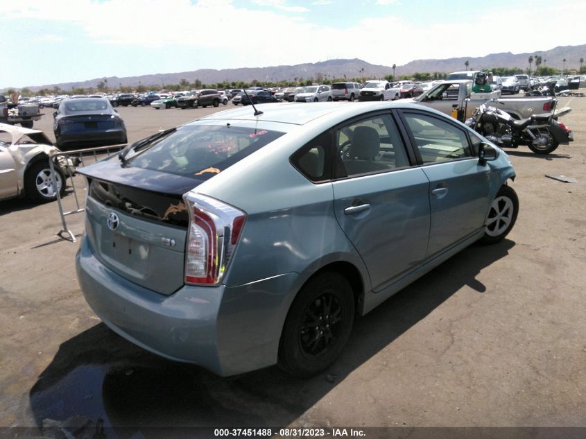 2015 TOYOTA PRIUS FOUR - JTDKN3DU0F1895159