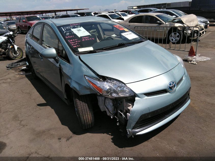 2015 TOYOTA PRIUS FOUR - JTDKN3DU0F1895159