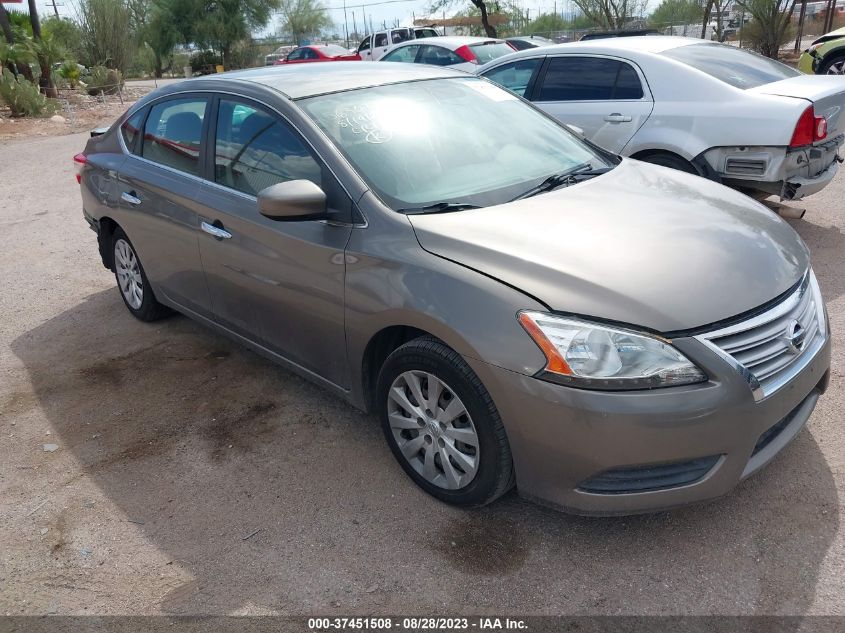 2015 NISSAN SENTRA SR/SL/S/SV/FE+ S - 3N1AB7AP1FY227394