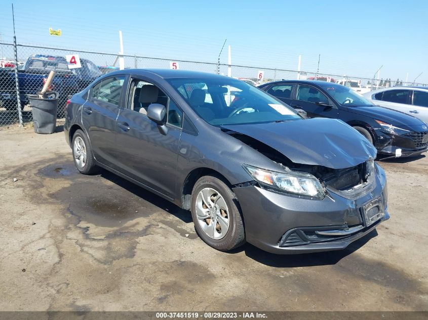 2013 HONDA CIVIC SDN LX - 19XFB2F57DE283934