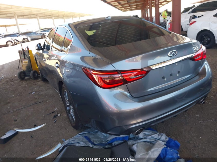 VIN JN1CV7AP9JM241569 2018 INFINITI Q50 2.0T PURE