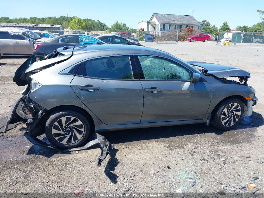 2019 HONDA CIVIC HATCHBACK LX - SHHFK7H36KU422739