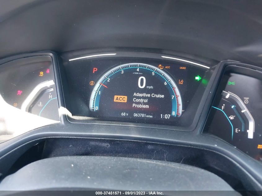 2019 HONDA CIVIC HATCHBACK LX - SHHFK7H36KU422739