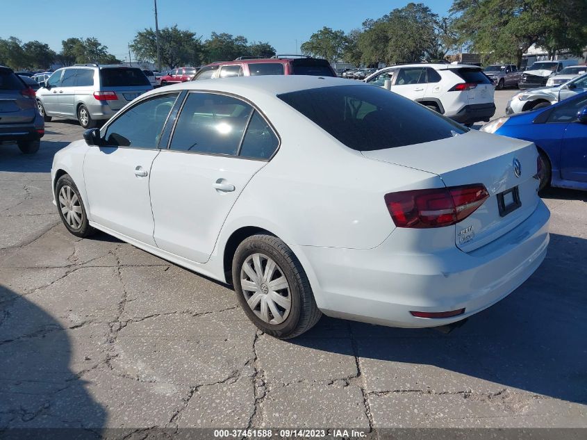 2016 VOLKSWAGEN JETTA SEDAN 1.4T S - 3VW267AJ4GM407878