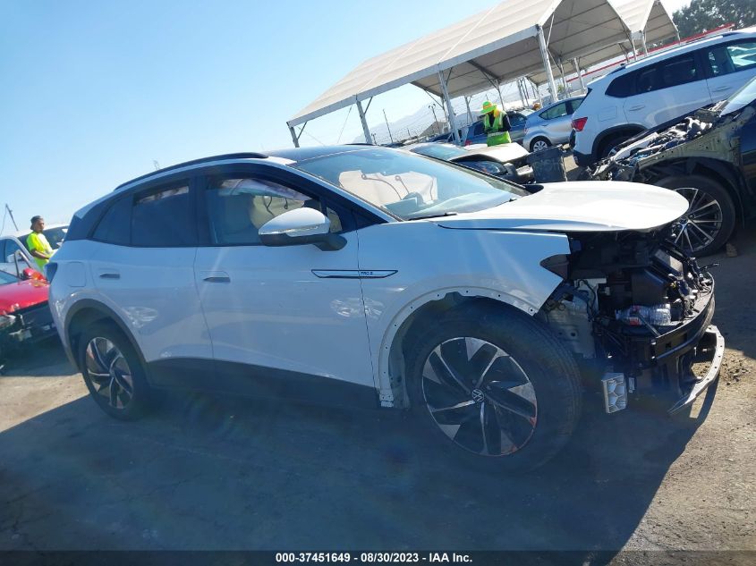 2022 VOLKSWAGEN ID.4 PRO S WVGTMPE24NP075170