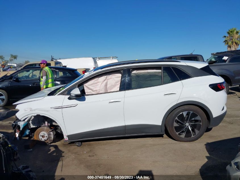 2022 VOLKSWAGEN ID.4 PRO S WVGTMPE24NP075170