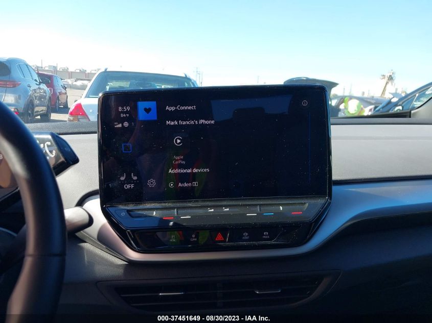 2022 VOLKSWAGEN ID.4 PRO S WVGTMPE24NP075170