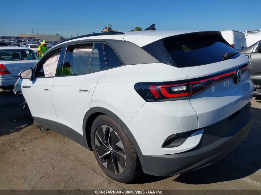 2022 VOLKSWAGEN ID.4 PRO S WVGTMPE24NP075170