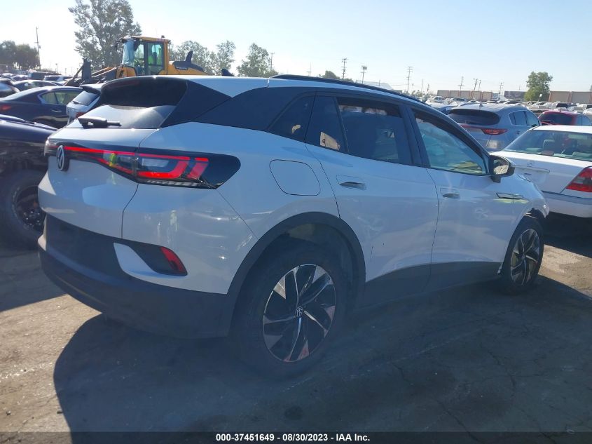 2022 VOLKSWAGEN ID.4 PRO S WVGTMPE24NP075170
