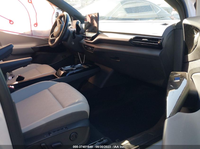 2022 VOLKSWAGEN ID.4 PRO S WVGTMPE24NP075170