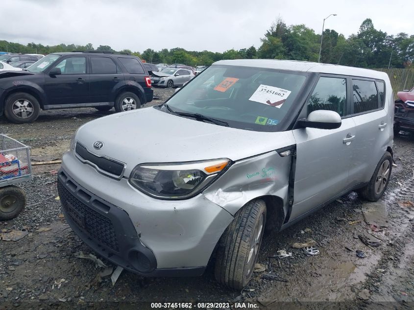 2014 KIA SOUL BASE - KNDJN2A26E7742810