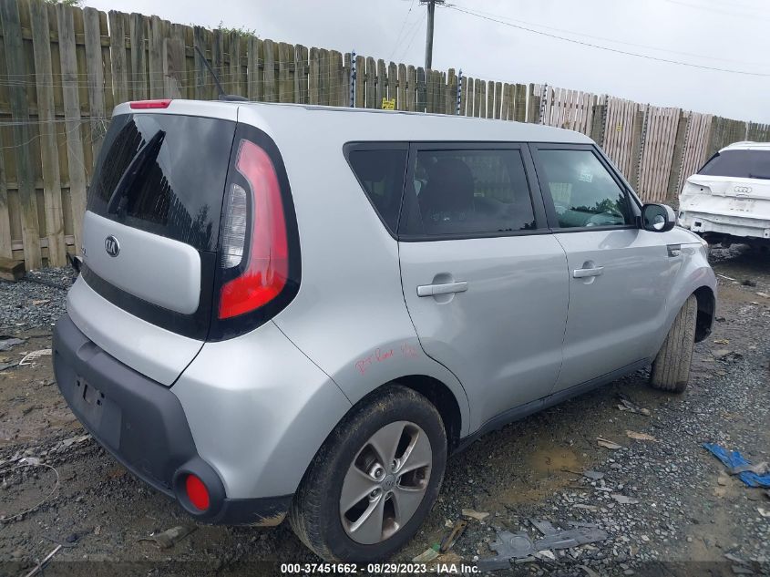 2014 KIA SOUL BASE - KNDJN2A26E7742810