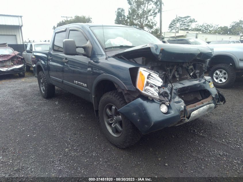 2013 NISSAN TITAN PRO-4X - 1N6AA0EC7DN313170