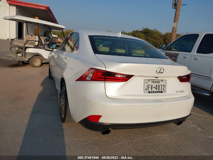 2015 LEXUS IS 250 - JTHBF1D21F5060405
