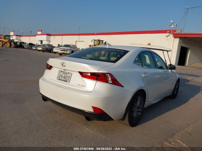 2015 LEXUS IS 250 - JTHBF1D21F5060405