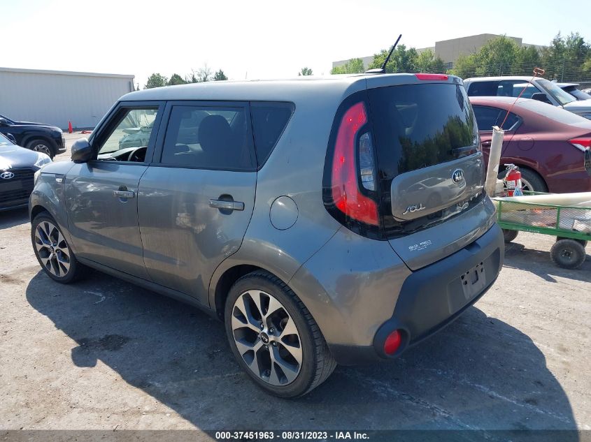 2014 KIA SOUL BASE - KNDJN2A26E7077097
