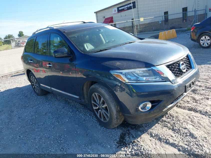 2013 NISSAN PATHFINDER SL - 5N1AR2MM8DC646244