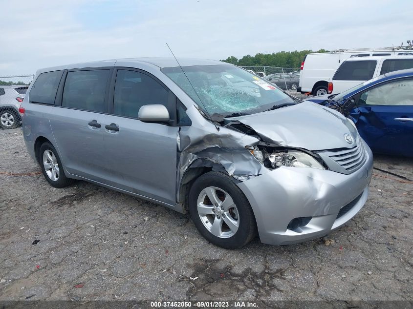 5TDZK3DC5DS399546 2013 TOYOTA SIENNA, photo no. 1