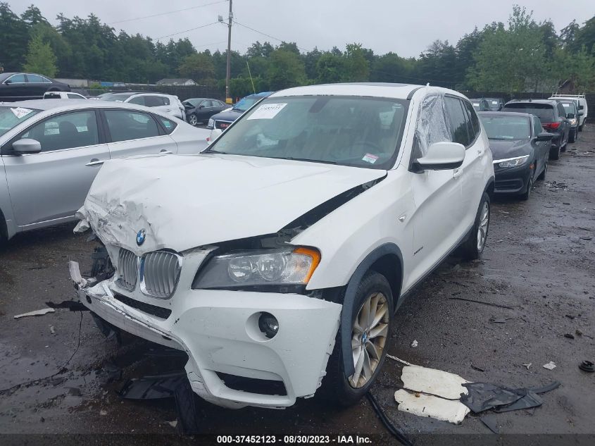 2013 BMW X3 XDRIVE28I - 5UXWX9C55D0A15263