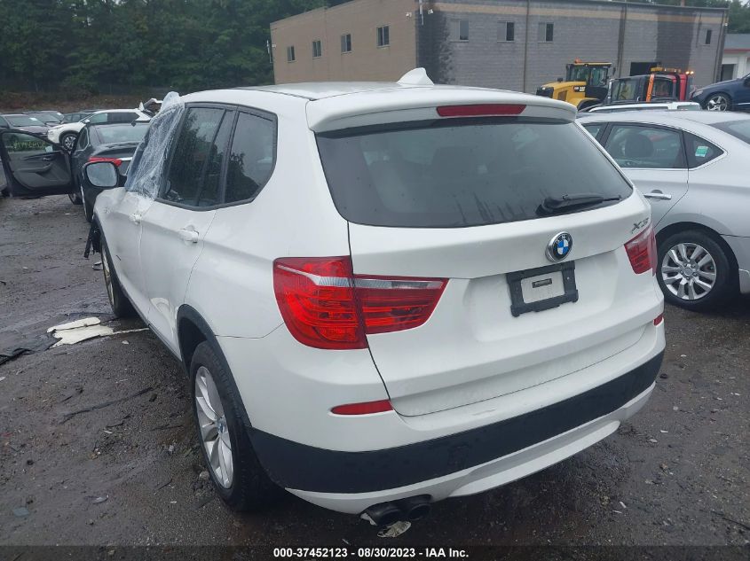 2013 BMW X3 XDRIVE28I - 5UXWX9C55D0A15263