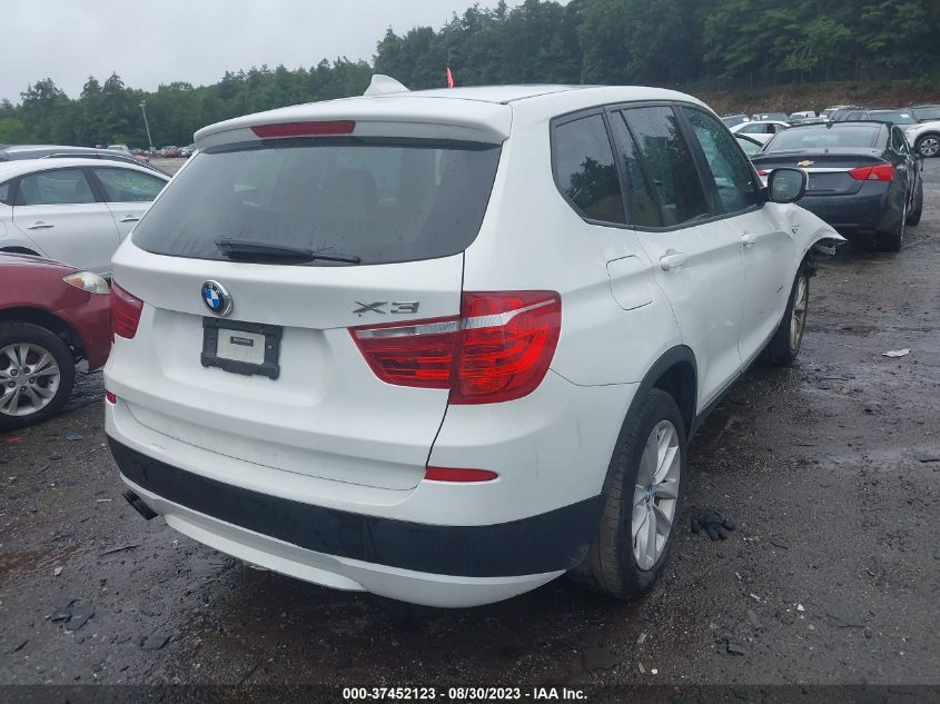 2013 BMW X3 XDRIVE28I - 5UXWX9C55D0A15263