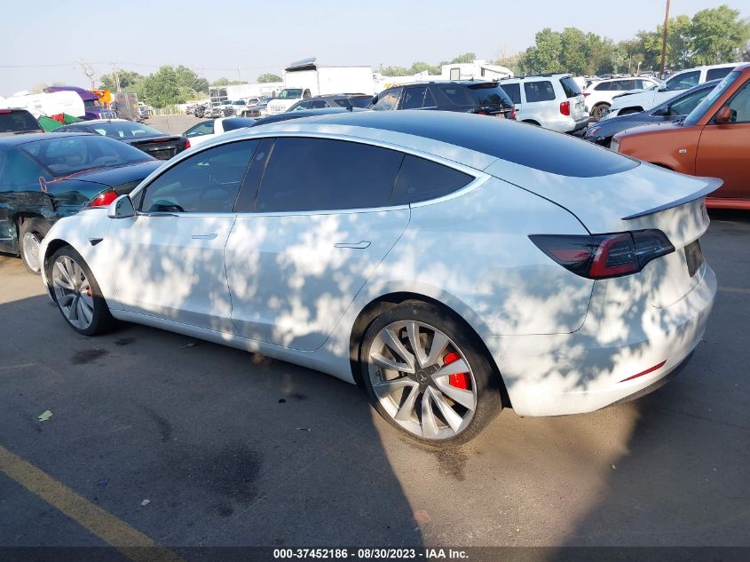 2019 TESLA MODEL 3 - 5YJ3E1EB1KF487521