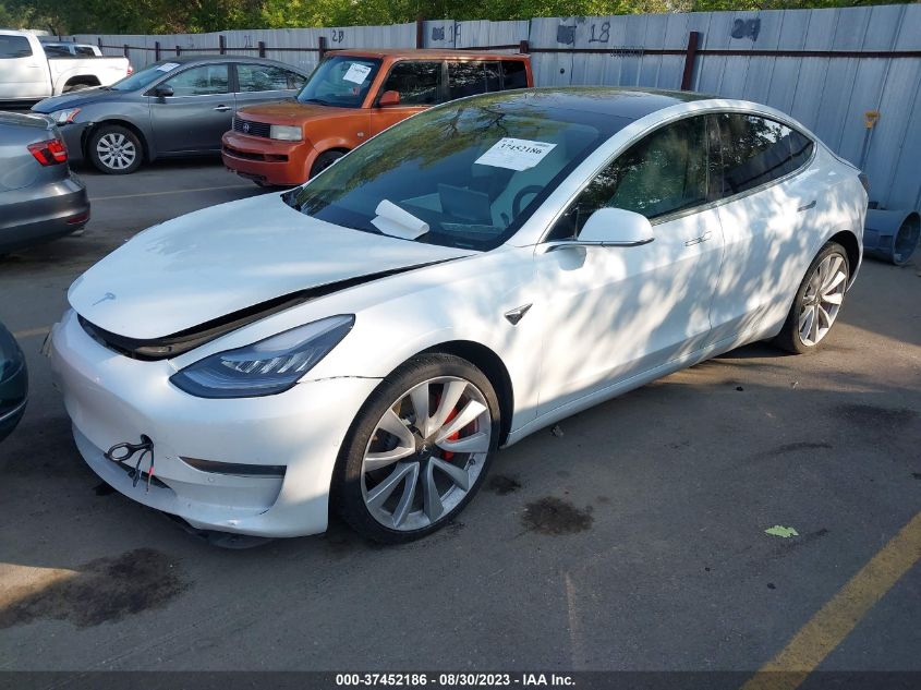 2019 TESLA MODEL 3 - 5YJ3E1EB1KF487521