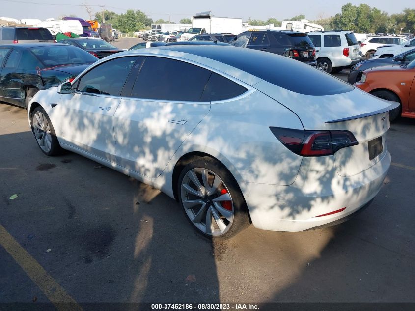 2019 TESLA MODEL 3 - 5YJ3E1EB1KF487521