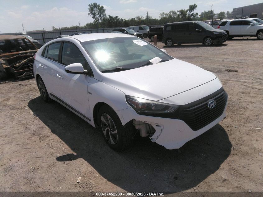 2017 HYUNDAI IONIQ HYBRID SEL - KMHC75LC2HU030189