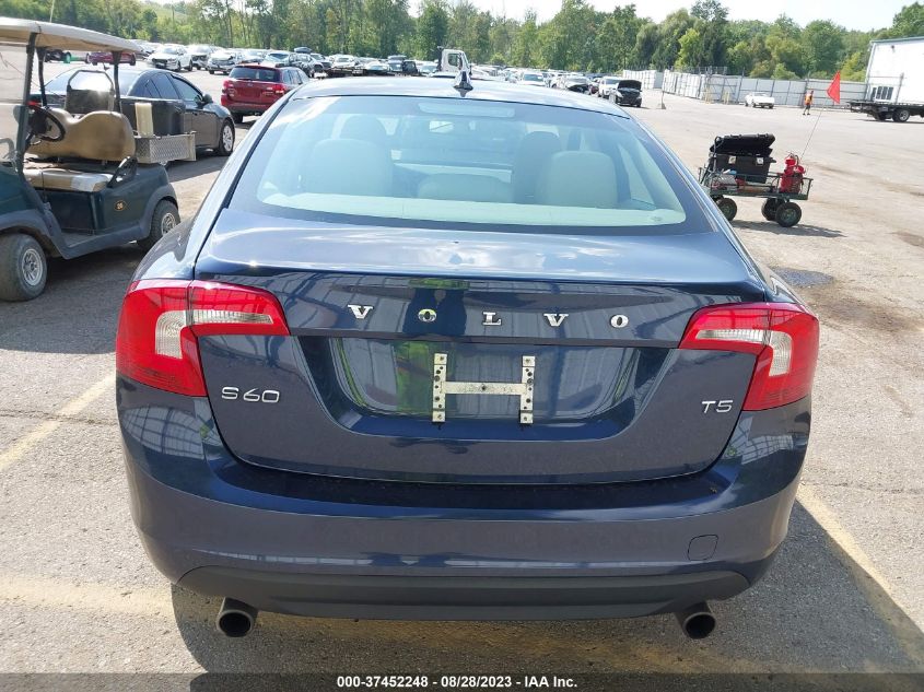 2013 VOLVO S60 T5 - YV1612FS3D1198773