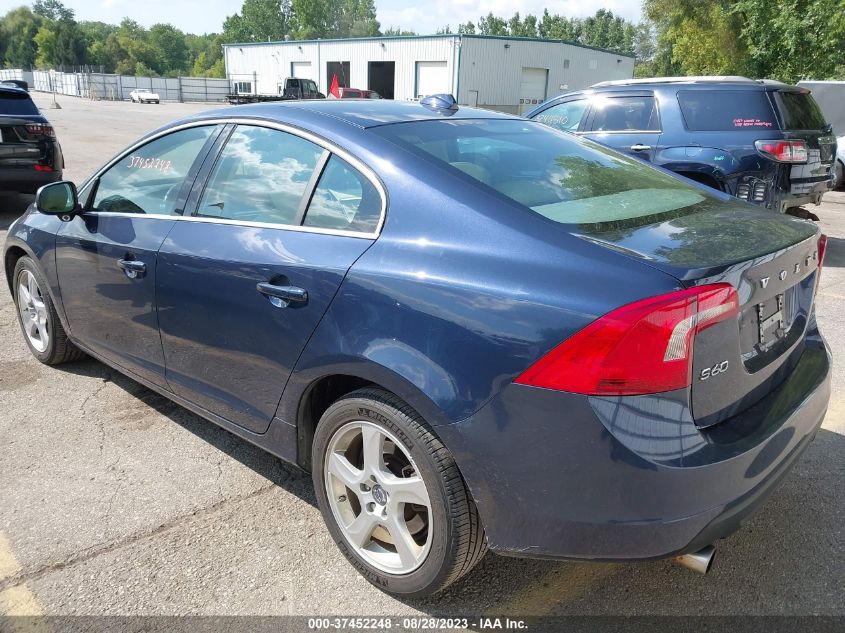 2013 VOLVO S60 T5 - YV1612FS3D1198773