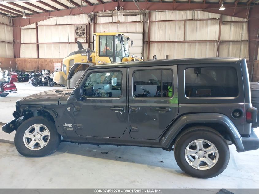 2019 JEEP WRANGLER UNLIMITED SPORT S - 1C4HJXDNXKW682304