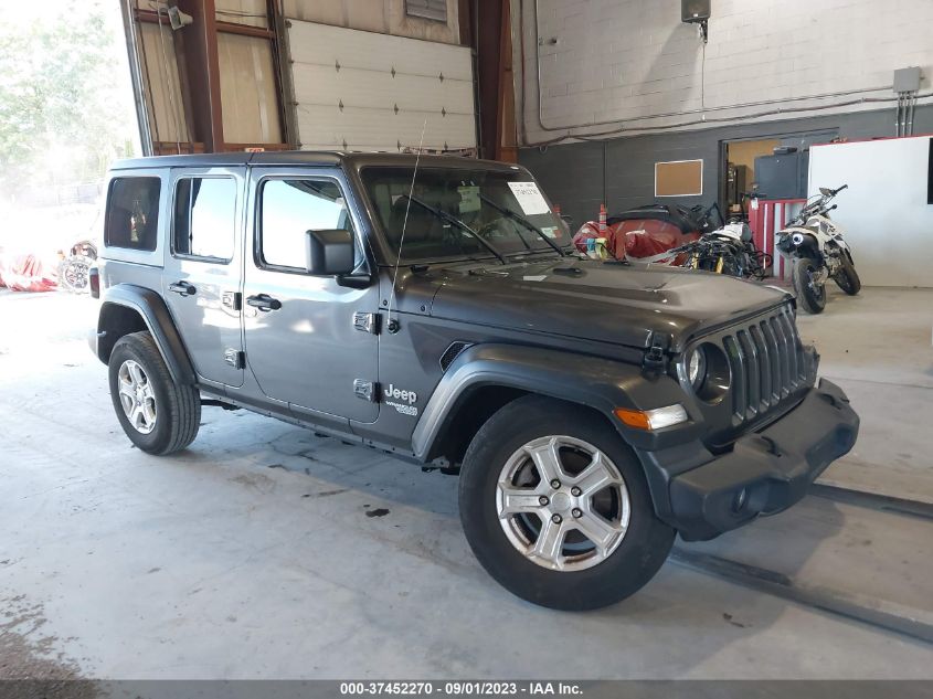 2019 JEEP WRANGLER UNLIMITED SPORT S - 1C4HJXDNXKW682304