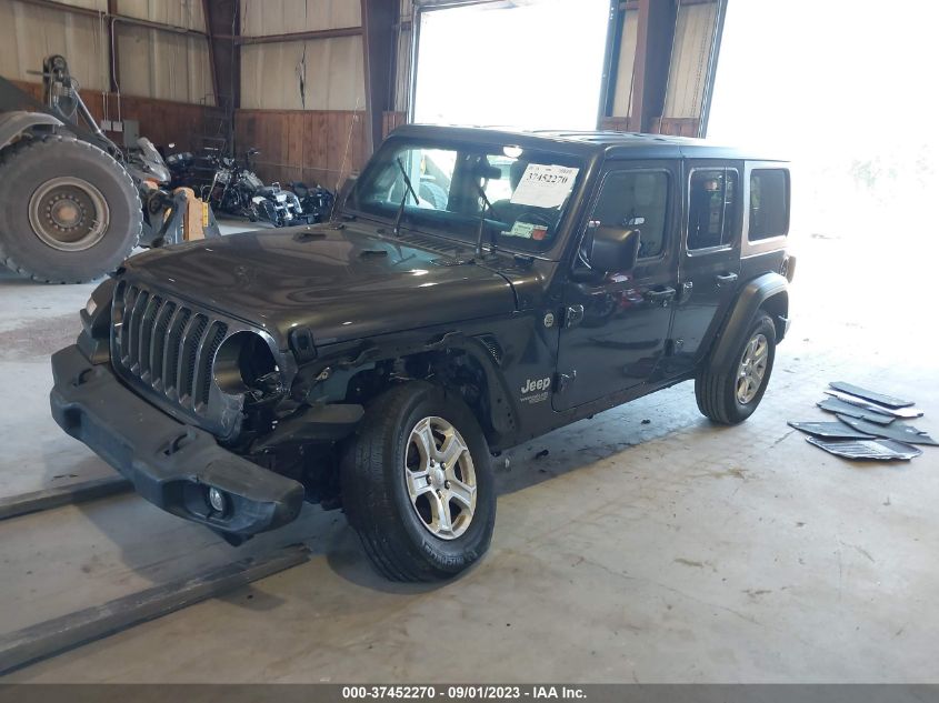 2019 JEEP WRANGLER UNLIMITED SPORT S - 1C4HJXDNXKW682304