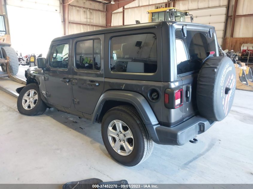2019 JEEP WRANGLER UNLIMITED SPORT S - 1C4HJXDNXKW682304