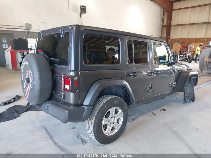 2019 JEEP WRANGLER UNLIMITED SPORT S - 1C4HJXDNXKW682304