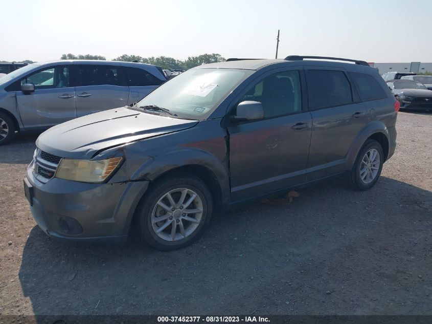 2013 DODGE JOURNEY SXT - 3C4PDCBG1DT506394
