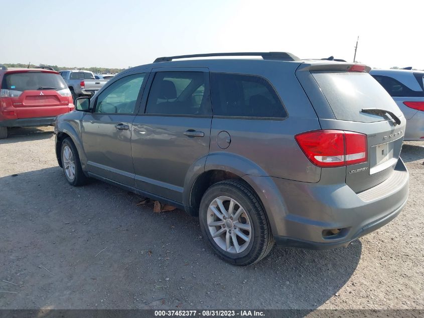 2013 DODGE JOURNEY SXT - 3C4PDCBG1DT506394