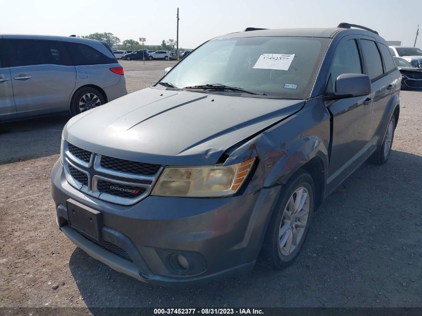 2013 DODGE JOURNEY SXT - 3C4PDCBG1DT506394