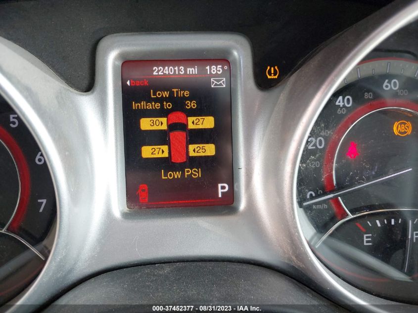 2013 DODGE JOURNEY SXT - 3C4PDCBG1DT506394