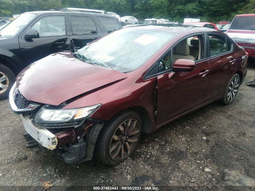 2014 HONDA CIVIC EX-L - 19XFB2F90EE275890