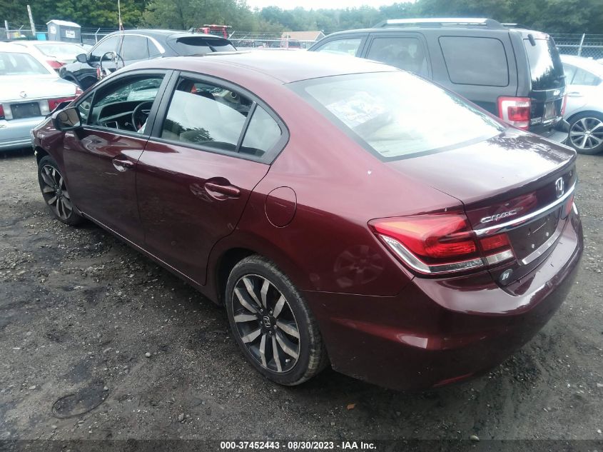 2014 HONDA CIVIC EX-L - 19XFB2F90EE275890