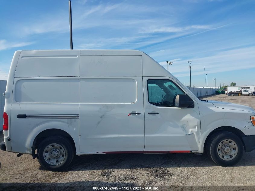 2018 NISSAN NV CARGO NV2500 HD SV V6 1N6BF0LY7JN814186