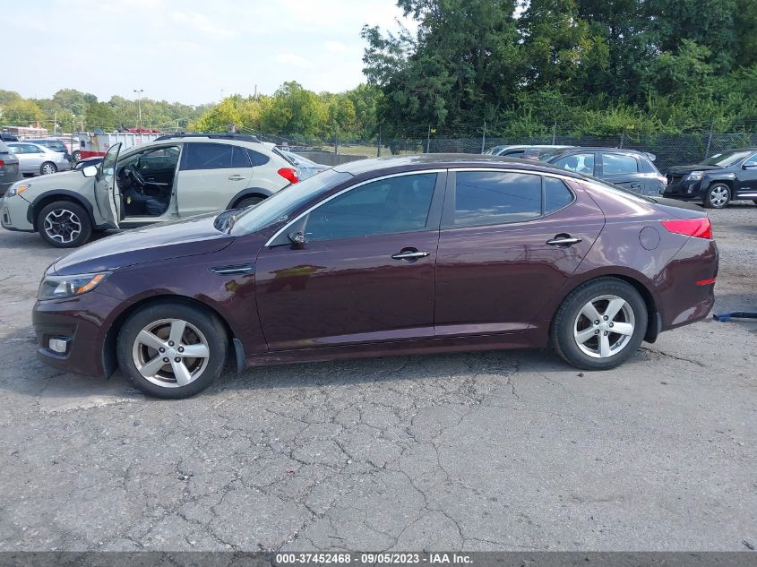 2015 KIA OPTIMA LX - 5XXGM4A73FG493279