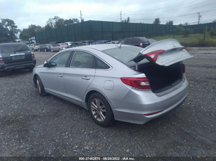 2017 HYUNDAI SONATA 2.4L - 5NPE24AF3HH532545