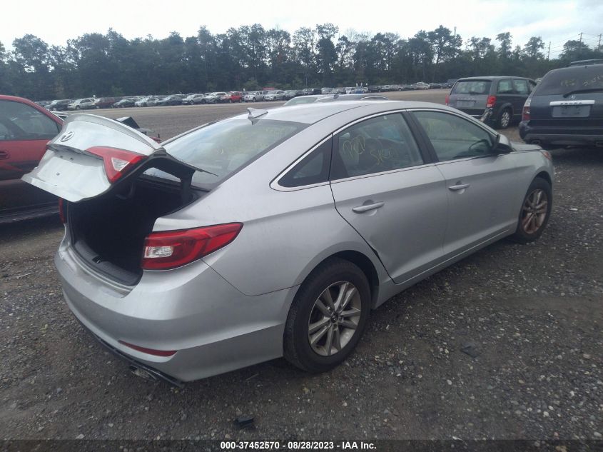 2017 HYUNDAI SONATA 2.4L - 5NPE24AF3HH532545