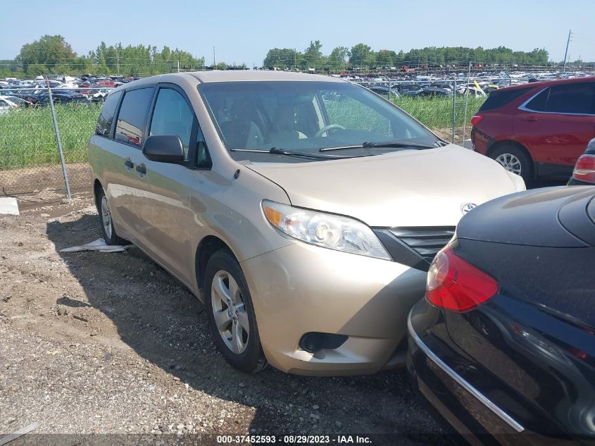 2013 TOYOTA SIENNA - 5TDZK3DC7DS287721