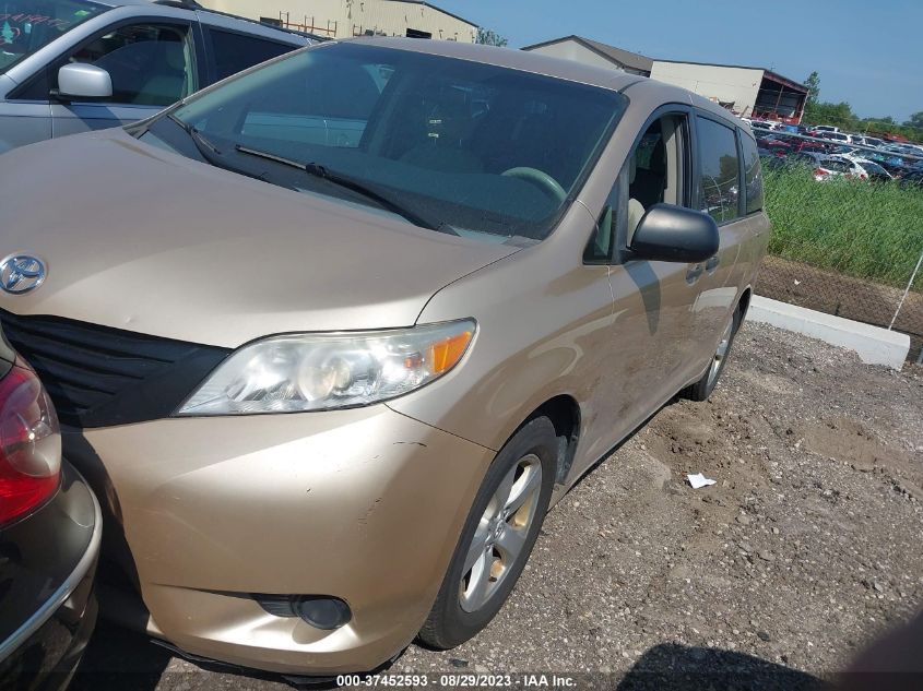 2013 TOYOTA SIENNA - 5TDZK3DC7DS287721