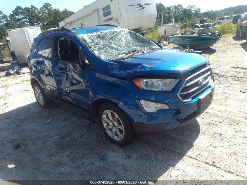 2019 FORD ECOSPORT SE - MAJ6S3GL9KC301914