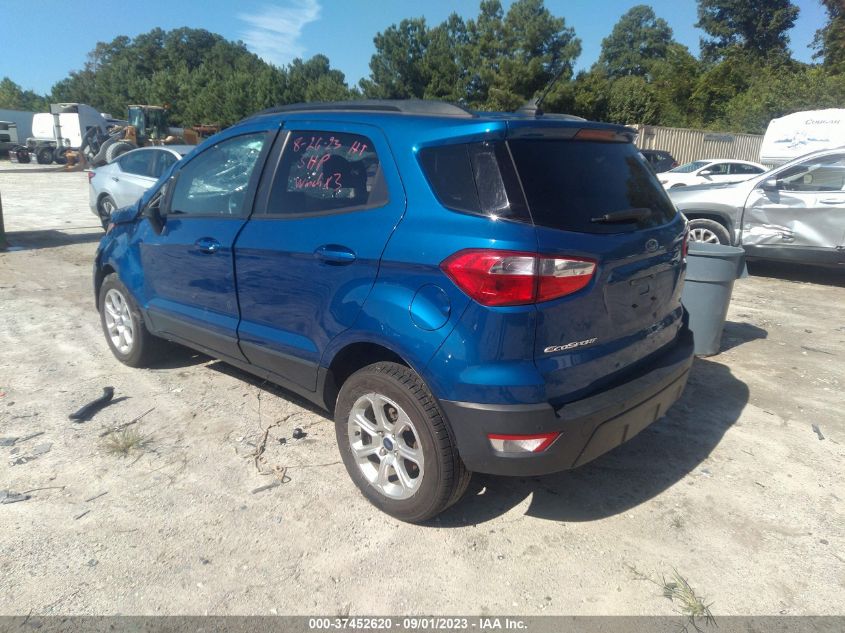 2019 FORD ECOSPORT SE - MAJ6S3GL9KC301914